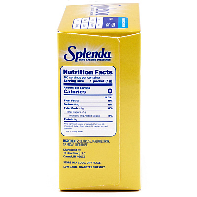 Splenda No Calorie Sweetener Packets (SNH200025)