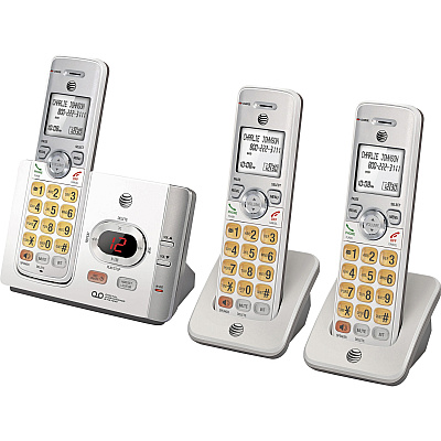 AT&T EL52315 DECT 6.0 Cordless Phone - Silver, Black