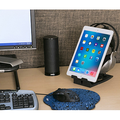 Allsop Headset Hangout, Universal Headphone Stand & Tablet Holder - (ASP31661)