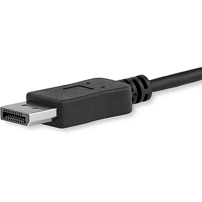 StarTech 6 Ft / 1.8 M Usb C To Displayport Cable - 4k 60hz - Black (CDP2DPMM6B)