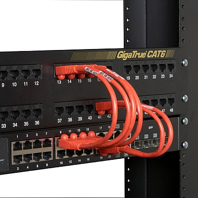 Black Box Cat6 550-mhz Snagless Stranded Ethernet Patch Cable Unshielded(utp),cm Pvc(rj45 M/m),black,6-in. Cable,9-in.(22.9-cm)end-to-end (EVNSL64706IN)