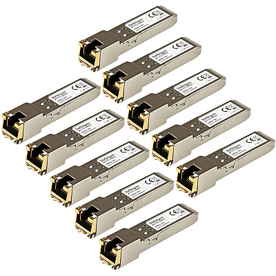 StarTech 10 Pack Hpe J8177c Compatible Sfp 1gbe (J8177C10PKST)