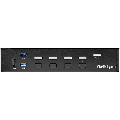 StarTech 4-port Displayport Kvm - Usb 3.0 - 4k (SV431DPU3A2)