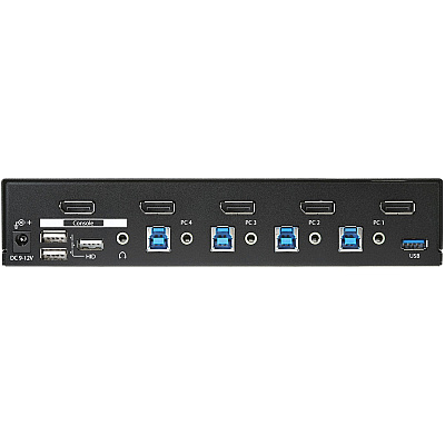 StarTech 4-port Displayport Kvm - Usb 3.0 - 4k (SV431DPU3A2)