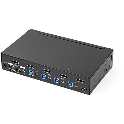 StarTech 4-port Displayport Kvm - Usb 3.0 - 4k (SV431DPU3A2)