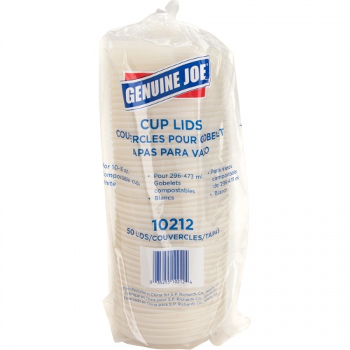 Genuine Joe Vented Hot Cup Lid (10212CT)