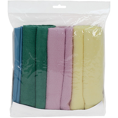 Genuine Joe Color-coded Microfiber Cleaning Cloths (GJO48261CT)