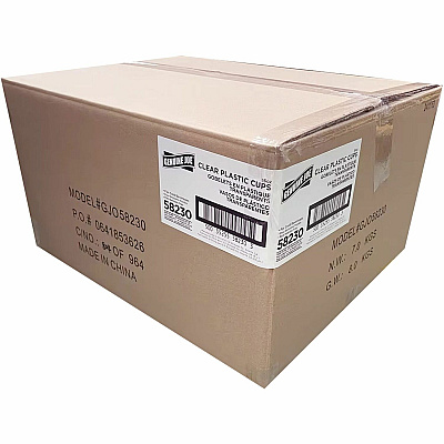 Genuine Joe 16 oz Clear Plastic Cups (GJO58230CT)