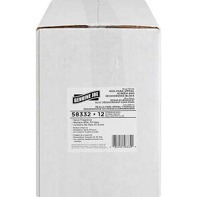Genuine Joe Non-para Spice Scent Urinal Screen (GJO58332CT)