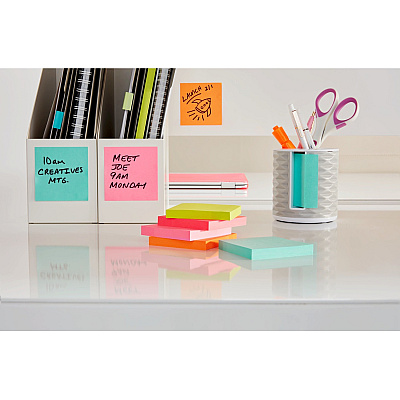 Post-it Super Sticky Notes - Supernova Neons Color Collection (MMM65412SSMIA)
