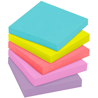 Post-it Super Sticky Notes - Supernova Neons Color Collection (MMM65412SSMIA)