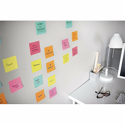 Post-it Super Sticky Dispenser Notes - Supernova Neons Color Collection (MMMR33010SSMIA)
