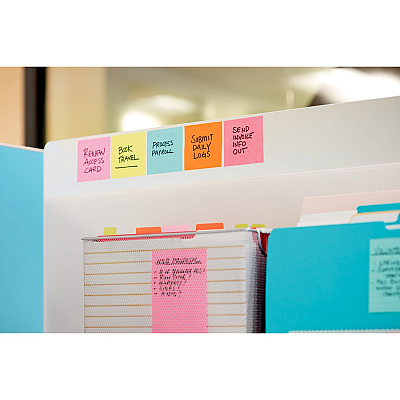 Post-it Super Sticky Dispenser Notes - Supernova Neons Color Collection (MMMR3306SSMIA)