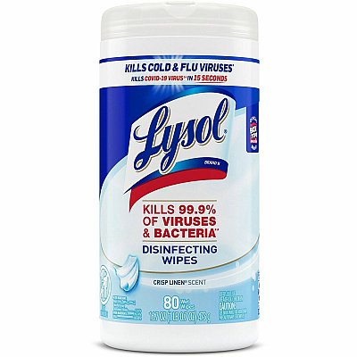 LYSOL Disinfecting Wipes (RAC89346CT)
