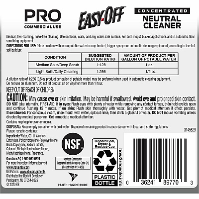 EASY-OFF Neutral Cleaner (RAC89770CT)