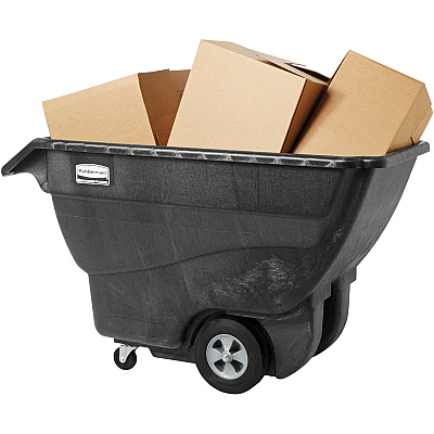 Rubbermaid Commercial Structural Foam Standard Tilt Truck (RCP101300BK)
