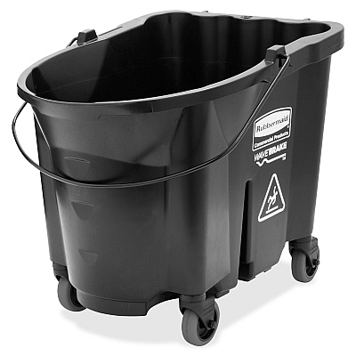 Rubbermaid Commercial WaveBrake Down Press Mop Bucket (RCP1863898)