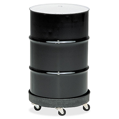 Rubbermaid Commercial Universal Drum Dolly (RCP265000BK)