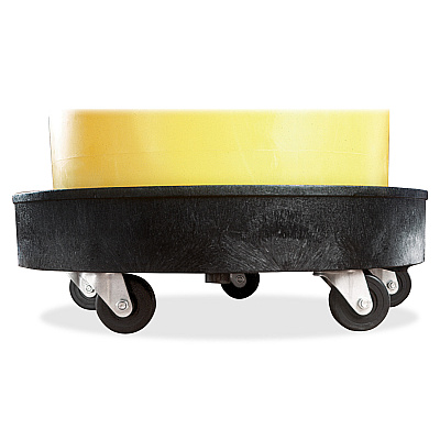 Rubbermaid Commercial Universal Drum Dolly (RCP265000BK)