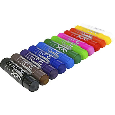 The Pencil Grip Kwik Stix 12-color Solid Tempera Paint (TPG602)