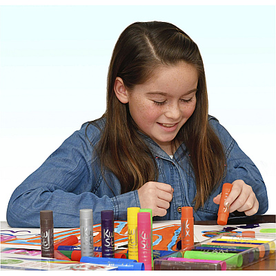 The Pencil Grip Tempera Paint 24-color Mess Free Set (TPG604)