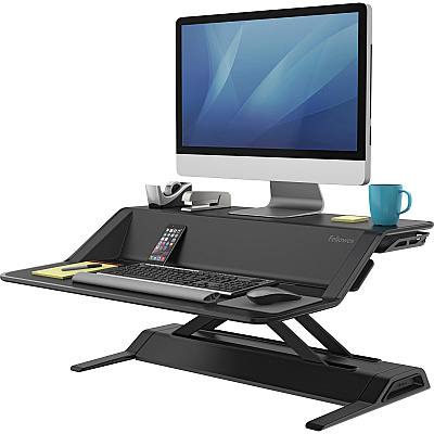Fellowes Lotus Sit-Stand Workstation - Black (FEL0007901)