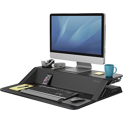 Fellowes Lotus Sit-Stand Workstation - Black (FEL0007901)