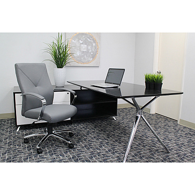 BOSS B10101 Executive Chair (B10101GY)
