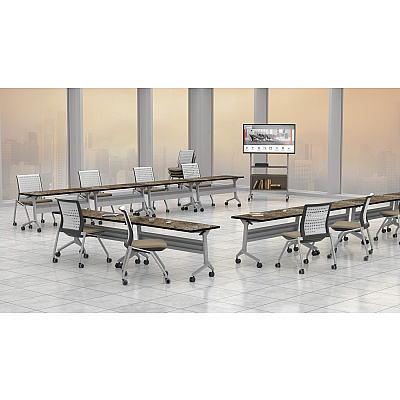 Mayline Thesis Static Back Training Chair (SAFKTS1SGBLK)