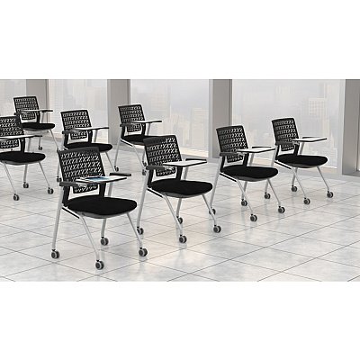 Mayline Thesis Static Back Training Chair (SAFKTS1SGBLK)