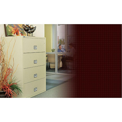 Phoenix World Class Lateral File - 4-Drawer (LAT4W38B)