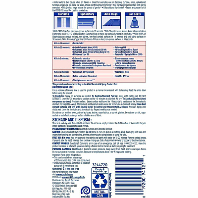 LYSOL Fabric Disinfectant Spray (RAC94121)