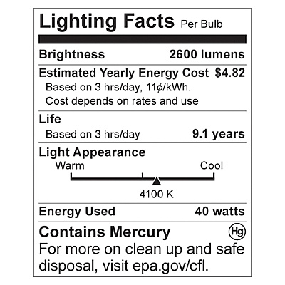 Satco 40-watt T4 Spiral CFL Bulb (SDNS7335CT)