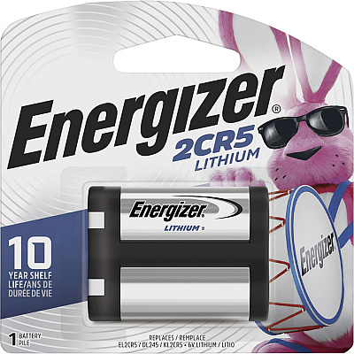 Energizer 2CR5 Lithium Photo Battery Boxes of 6 (EVEEL2CR5BPCT)
