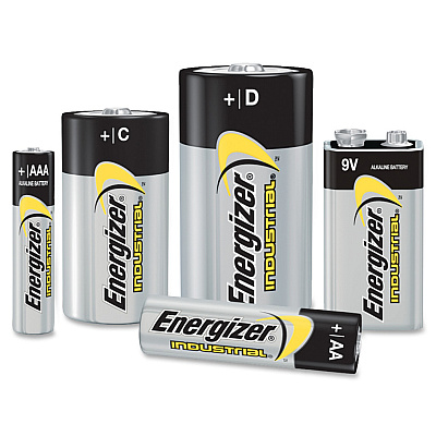 Energizer 9-Volt Industrial Alkaline Batteries, 12-Pack (EVEEN22CT)