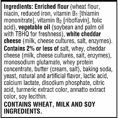 Cheez-It White Cheddar Crackers (KEB10892)