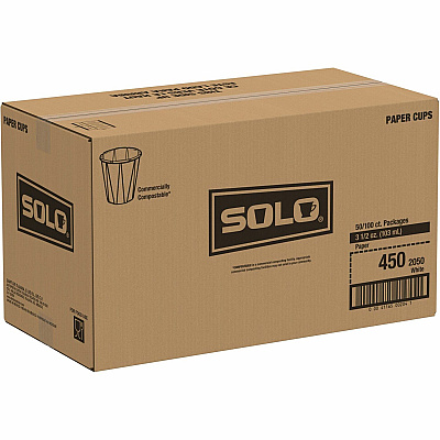 Solo 3.5 oz Treated Paper Souffle Portion Cups (SCC4502050CT)