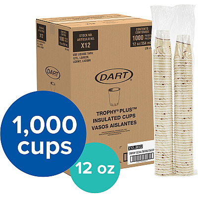 Solo Trophy Plus 12 oz Symphony Insulated Hot/Cold Cups (SCCX12J8002PCT)