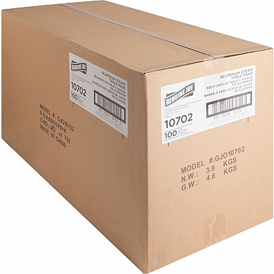 Genuine Joe Half-size Disposable Aluminum Pan (GJO10702)