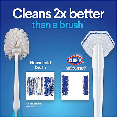 Clorox ToiletWand Disposable Toilet Cleaning System (CLO03191CT)