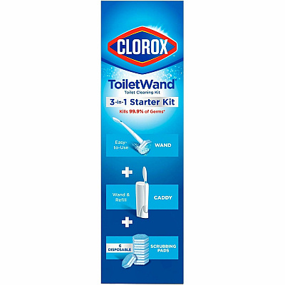 Clorox ToiletWand Disposable Toilet Cleaning System (CLO03191CT)