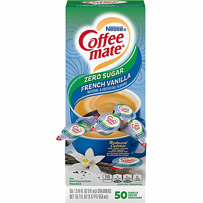 Coffee-mate Coffee-mate Zero-Sugar Liquid Coffee Creamer Singles (NES91757CT)