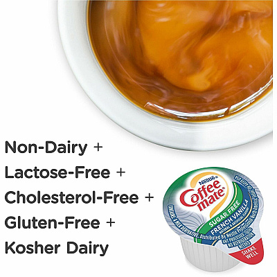 Coffee-mate Coffee-mate Zero-Sugar Liquid Coffee Creamer Singles (NES91757CT)
