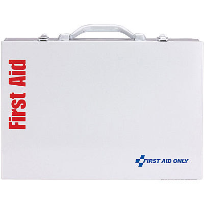 First Aid Only 2-Shelf First Aid Cabinet with Medications - ANSI Compliant (FAO90573)