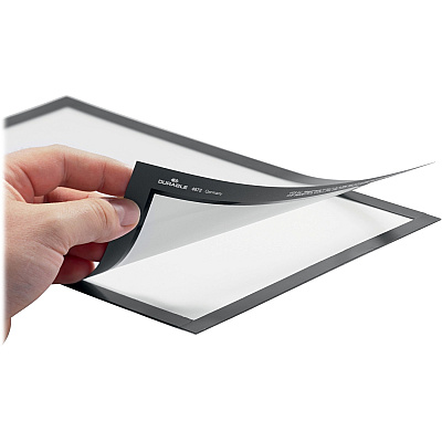 Durable DURAFRAME Self-Adhesive Magnetic Letter Sign Holder (DBL476801)