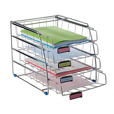 Alba 4 Drawer Letter Tray (COR4F)