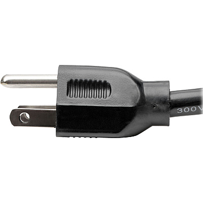 Eaton Tripp Lite Series Power Extension Cord, NEMA 5-15P to NEMA 5-15R - Heavy-Duty, 15A, 120V, 14 AWG, 15 ft. (4.57 m), Black (P024015)