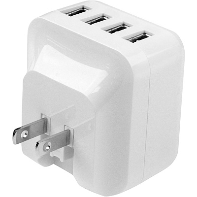 StarTech 4-port Usb Wall Charger 34w / 6.8a (USB4PACWH)