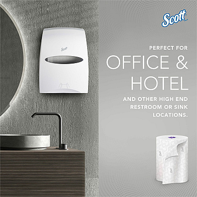 Scott Essential High Capacity Hard Roll Paper Towels with Absorbency Pockets (KCC02001)
