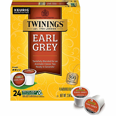 TWININGS Earl Grey Flavoured Black Tea K-Cup (TWG08756)